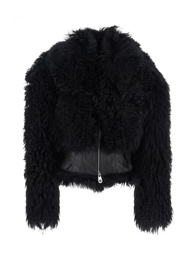 BLUMARINE BLUMARINE WOMEN 4L077A SHEARLING JACKET