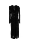 Blumarine Women Black Chenille Cardigan In Black