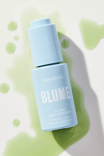 Blume Meltdown Acne Oil In Blue