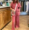 Blumin Bella Loungewear Set In Marsala