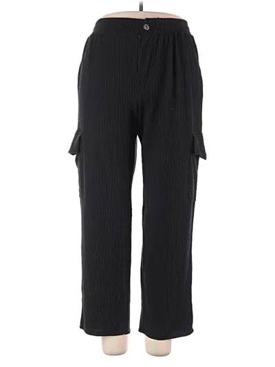 Pre-owned Blumin Cargo Pants In Black