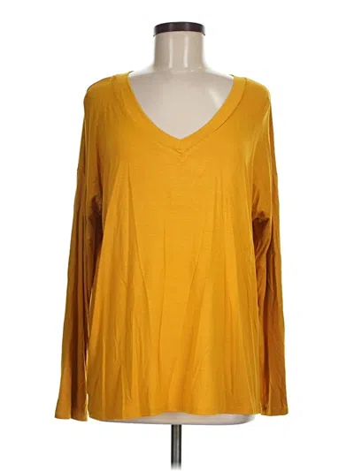 Pre-owned Blumin Long Sleeve T-shirt In Yellow