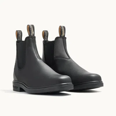 Blundstone 063 Dress Boots Mens Black Full Grain Leather Ankle Chelsea Zap2547