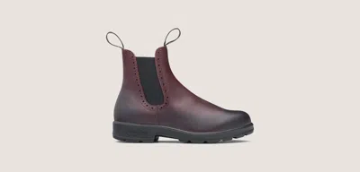 Blundstone 1352 Chelsea Boots Womens 7.5 Shiraz Leather High Top Pull On Zpo3349
