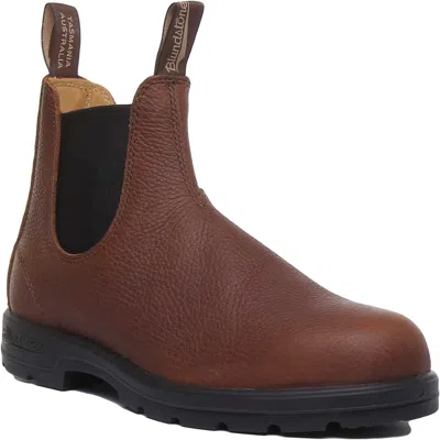 Pre-owned Blundstone 1445 Leather Lined In Pebbled Brow In Brown Size Us 7 - 13