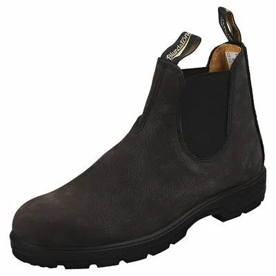 Pre-owned Blundstone 1464 Womens Grey Chelsea Boots - 4 Uk