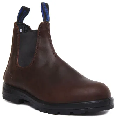 Pre-owned Blundstone 1477 Mens Thermal Chelsea Boots In Brown Size Us 7 - 13