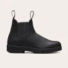 Blundstone 2032 Black Leather Shoes In Black