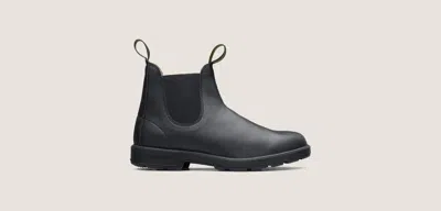 Blundstone 2115 Men's Black Vegan Leather Elastic Sided Ankle Chelsea Boots