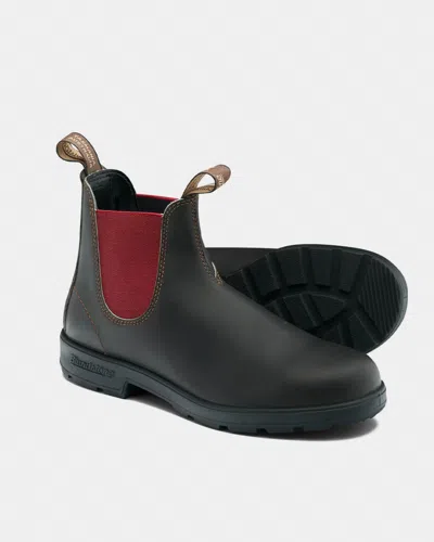 Blundstone 2500 Original Unisex Boot In Brown/crimson