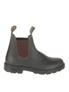 Blundstone Elastic Sided V-cut Ankle Boots In Stout Brown