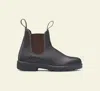 Blundstone Elastic Sided V-cut Ankle Boots In Brown
