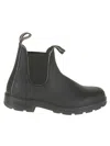 Blundstone Ankle Boots With Elastic Side Panels In Black