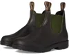 Blundstone 519 Boots Unisex M-w Stout Brown Leather Ankle Chelsea Ver627 In Brown