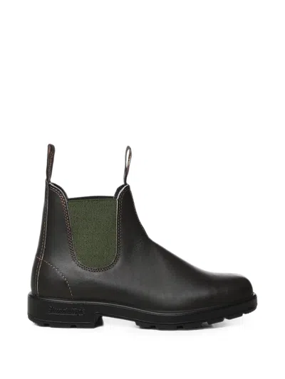 Blundstone 519 Elasticated Leather Chelsea Boots In Black