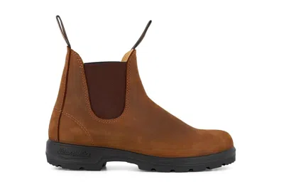 Blundstone 562 Men's Us 7 Saddle Brown Leather Round Toe Ankle Chelsea Boots
