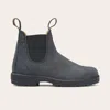 Blundstone Beatles 587 In Black Gray Leather In Black