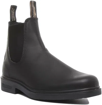Pre-owned Blundstone 63 Mens Leather Chelsea Ankle Boots In Black Uk Size Us 7 - 13