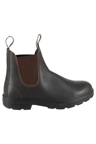 BLUNDSTONE BLUNDSTONE ANKLE-HIGH LEATHER BLUNDSTONE BOOTS WITH ELASTIC SIDE PANELS
