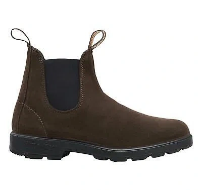 Pre-owned Blundstone Australian Elastic Sided Boot Lined Model 2410 Brown