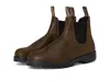 Blundstone Bl1609 Boots Unisex M/10w Antique Brown Leather Chelsea Ver264 In Brown