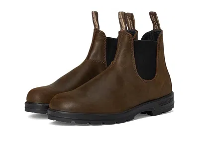 Blundstone Bl1609 Boots Unisex M/10w Antique Brown Leather Chelsea Ver264