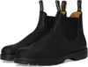 Blundstone Bl558 Boot Unisex Black Leather Round Toe Ankle Chelsea Ver679 In Black