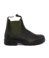 Blundstone Original 519 Chealsea Boots Mens 4.5 Stout Brown Leather Ankle Khd628 In Black