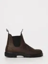 Blundstone Water-repellent Suede Ankle Boot In Dark Olive In Brown