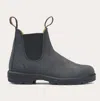 Blundstone Beatles 587 In Black Gray Leather In Black