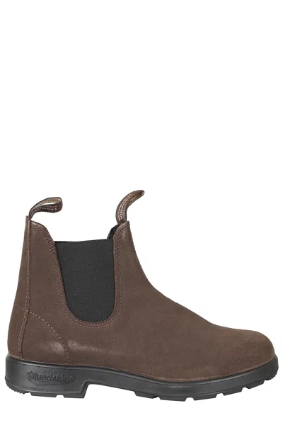 Blundstone Brown 2410 Water-resistant Waxed Suede Boots