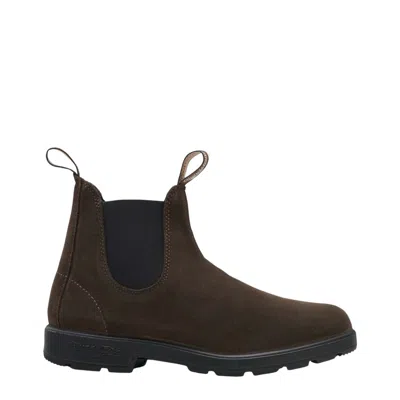 BLUNDSTONE BLUNDSTONE BROWN SUEDE BLUNDSTONE ANKLE BOOT