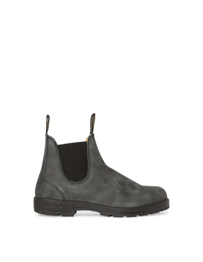 Blundstone Chelsea Leather Boots In Black