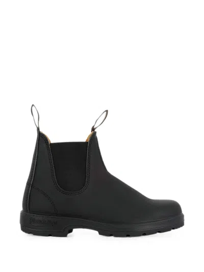 Blundstone Chelsea Leather Pull-on Boots In Black