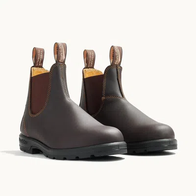 Blundstone Classics 550 Boots Menswalnut Brown Leather Ankle Chelsea Zap2546