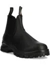 Blundstone Bl063 Unisex Adult Black Leather Elastic Sided Dress Chelsea Boots In Black
