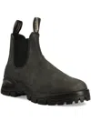 Blundstone Elastic-sided Pull-tab Boots In Black