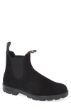 Blundstone Footwear Original Water Resistant Chelsea Boot In Black Suede