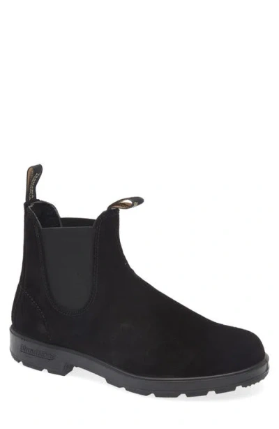 Blundstone Footwear Original Water Resistant Chelsea Boot In Black Suede