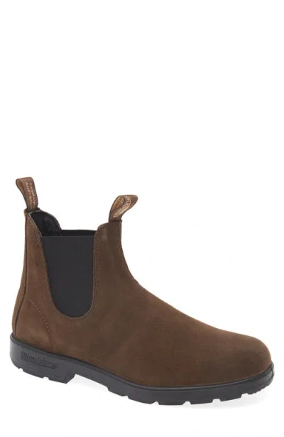 Blundstone Footwear Original Water Resistant Chelsea Boot In Brown Suede