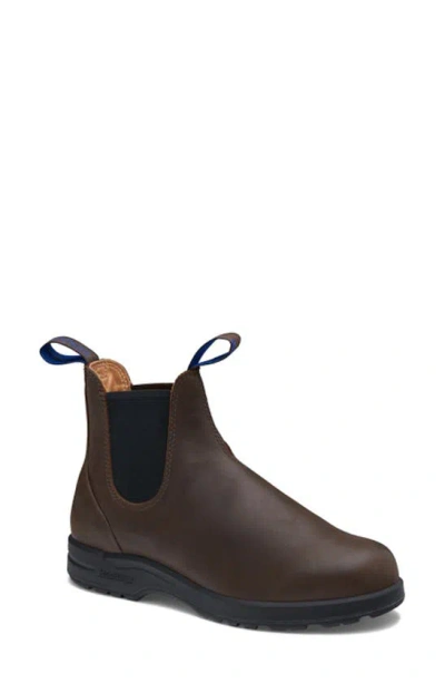 Blundstone Footwear Thermal All Terrain Water Resistant Chelsea Boot In Antique Brown