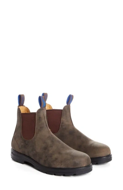 Blundstone Footwear Thermal Waterproof Genuine Shearling Lined Chelsea Boot In Brown