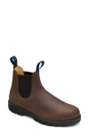 Blundstone Footwear Thermal Waterproof Genuine Shearling Lined Chelsea Boot In Brown