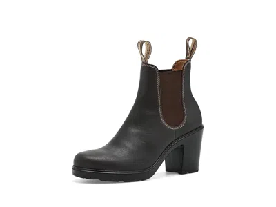Blundstone High Heeled Chelsea Boots Women's Boots Stout Brown: 10 B - Medium, Leather