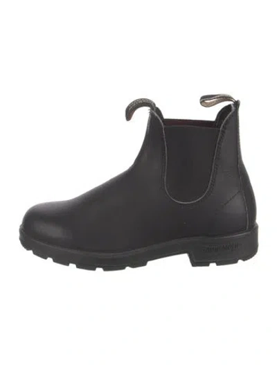 Pre-owned Blundstone Leather Chelsea Boots In Black