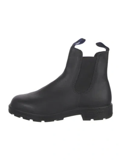 Pre-owned Blundstone Leather Chelsea Boots In Black