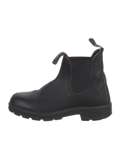 Pre-owned Blundstone Leather Chelsea Boots In Black
