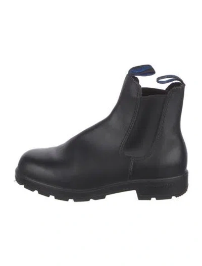 Pre-owned Blundstone Leather Chelsea Boots In Black