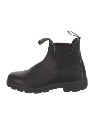Pre-owned Blundstone Leather Chelsea Boots In Black