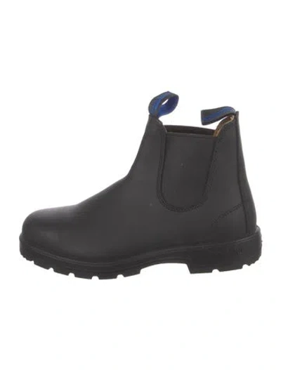 Pre-owned Blundstone Leather Chelsea Boots In Black